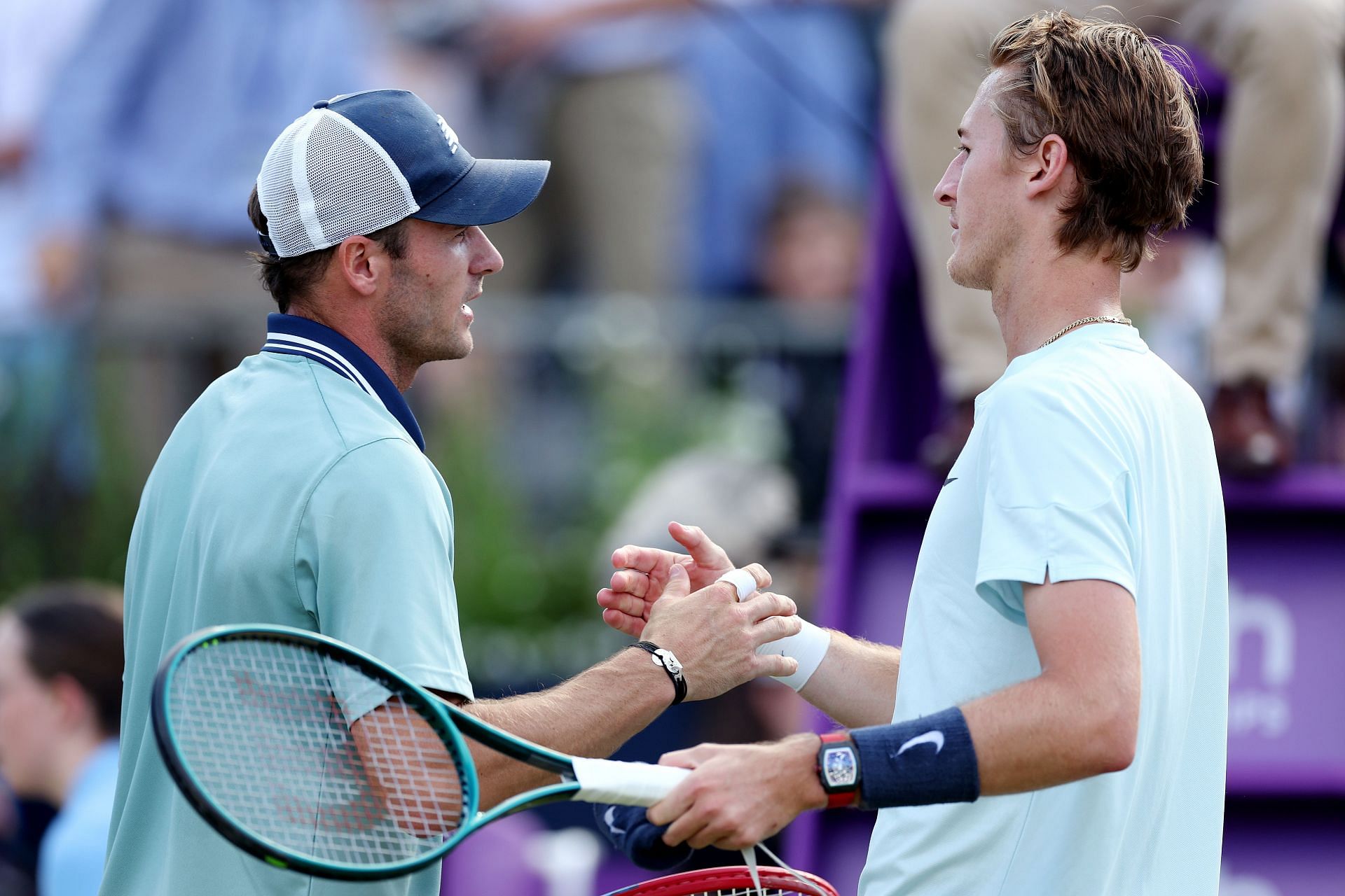 Tommy Paul and Sebastian Korda at the cinch Championships - Source: Getty